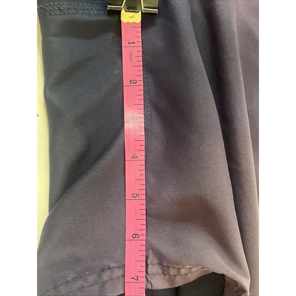 Nike Men's Swim Trunks Blue Gray Size Medium , M , Lined Board Shorts Drawstring